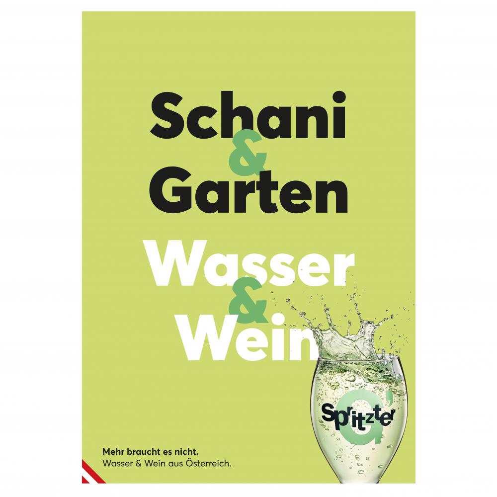 Wendeplakat 2-seitig "Sommer/Schani"